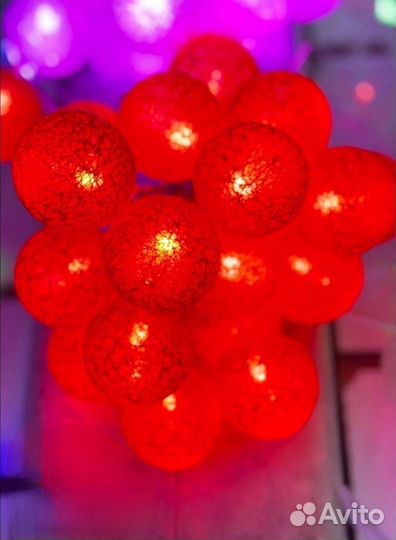 Гирлянда для украшения шарики