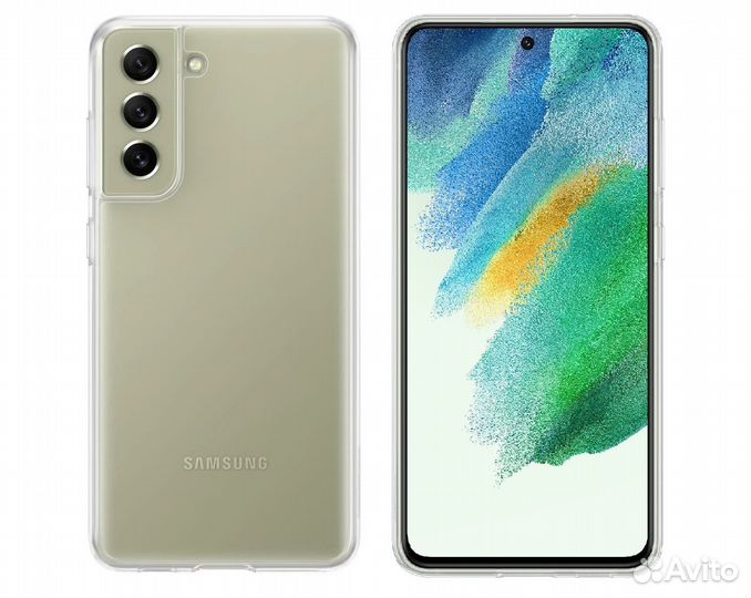 Оригинальный Чехол Clear Cover для Samsung S21 FE