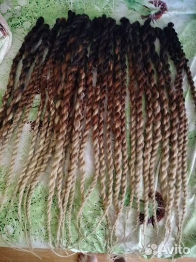 Афрокосы комплект твист