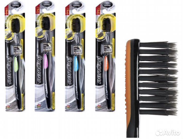 Тайская Зубная щетка антибактериальная