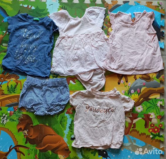 Детские вещи пакетом для девочек