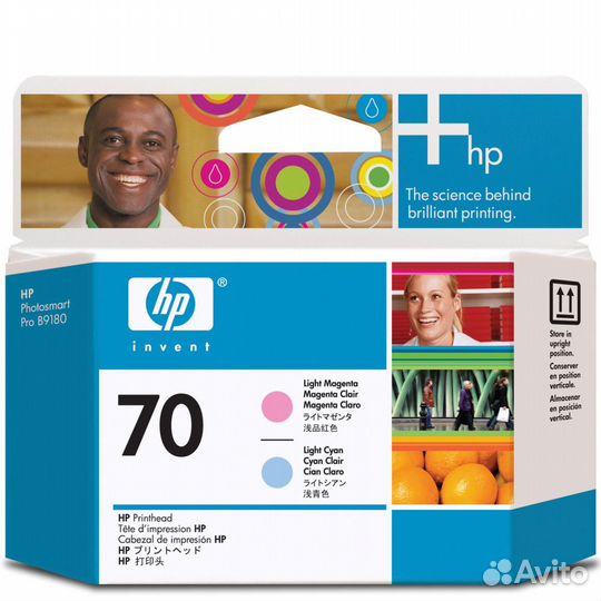 Картридж для плоттеров HP 70 светло-пурпурн 131131