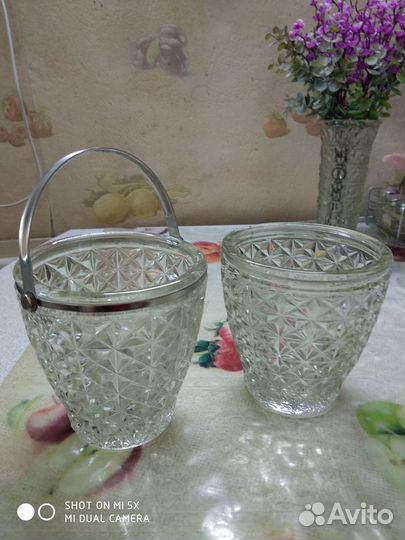 Ваза стекло СССР