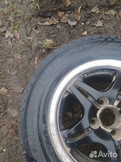 Комплект зимних колёс на литых дисках