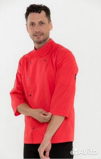 Китель поварской мужской белый оптом