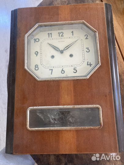 Часы настенные с боем янтарь СССР