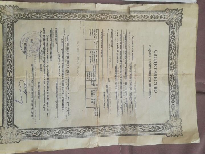 Участок 6 сот. (СНТ, ДНП)