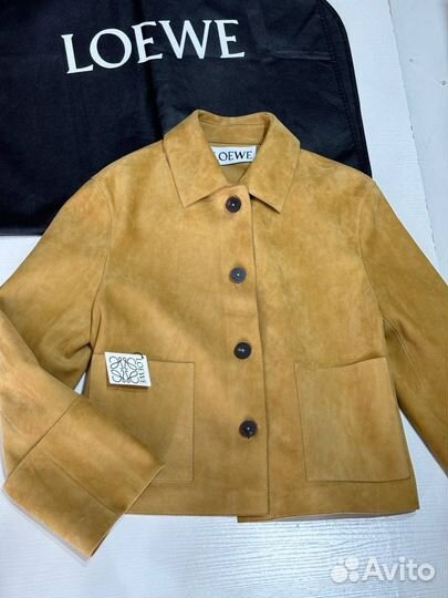 Замшевая куртка Loewe