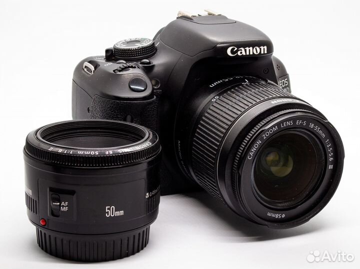 Фотоаппарат Canon 600D + canon 50mm 1.8