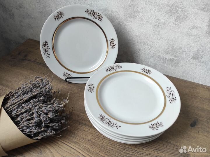 Десертные тарелки СССР Пролетарий