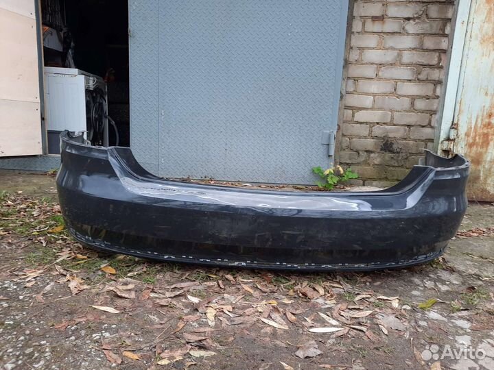 Бампер задний volkswagen polo 5 рестайлинг