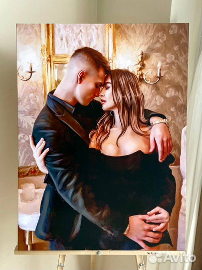 Портрет по фото, портрет на холсте