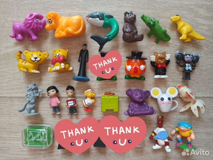 Киндер и другие фигурки