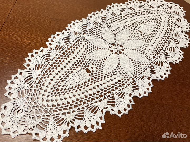 Ручная работа Салфетки вязаные крючком