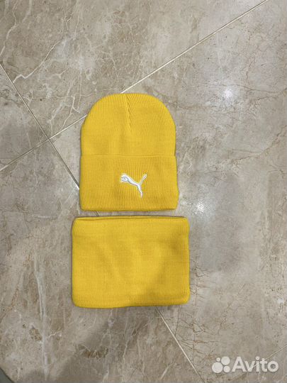 Зимняя шапка и снуд