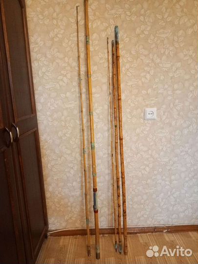 Удочки, рыболовные катушки