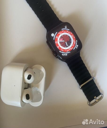 Watch Ultra + Airpods 3