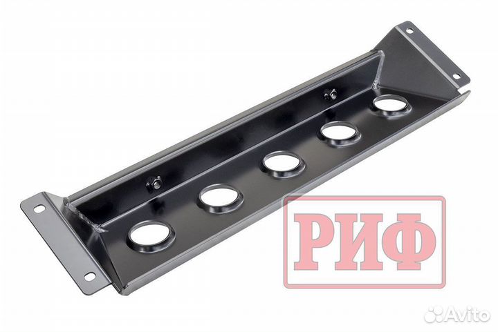 Защита радиатора бампер риф газ Соболь лифт 50 мм