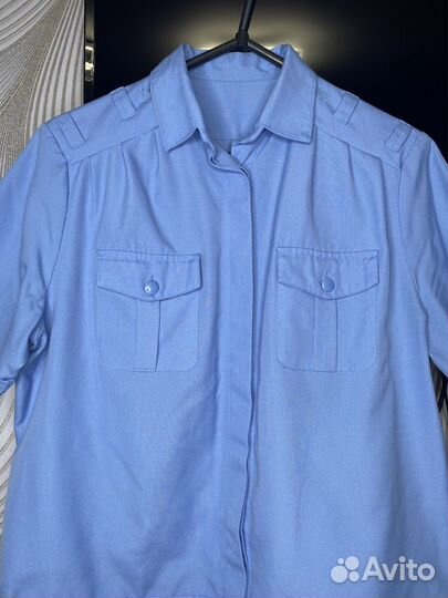 Женская рубашка фссп 48 с коротким рукавом