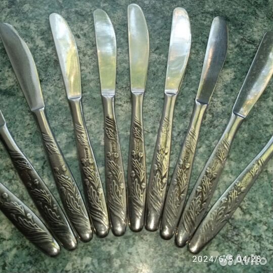 Ножи столовые нержавейка СССР