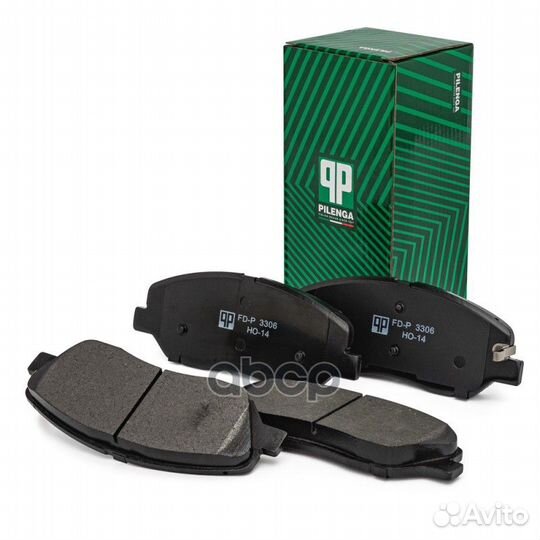 Колодки торм. диск. пер. hyundai Santa Fe II/ K