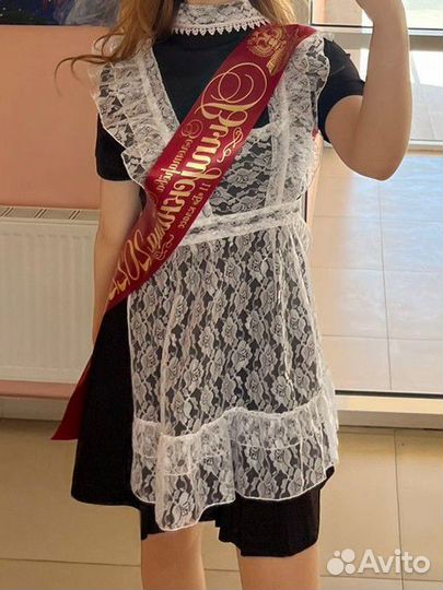 Школьный фартук и платье