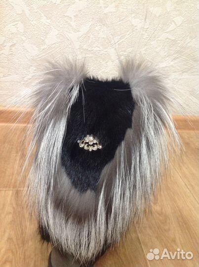 Шапка норковая
