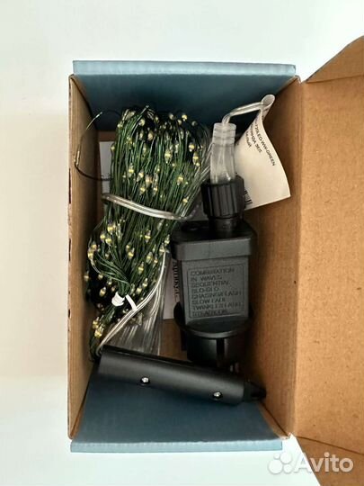 Гирлянда с тонкими нитями 720 лампочек