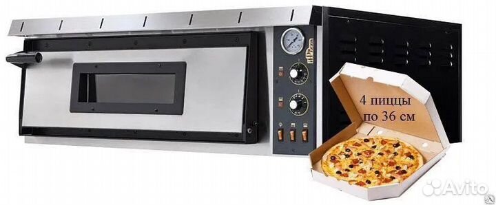 Печь для пиццы itpizza ML4 380В-6квт