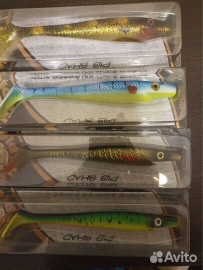 Приманки для спиннинга (бигбейты)