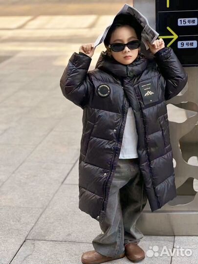 Пуховик унисекс детский