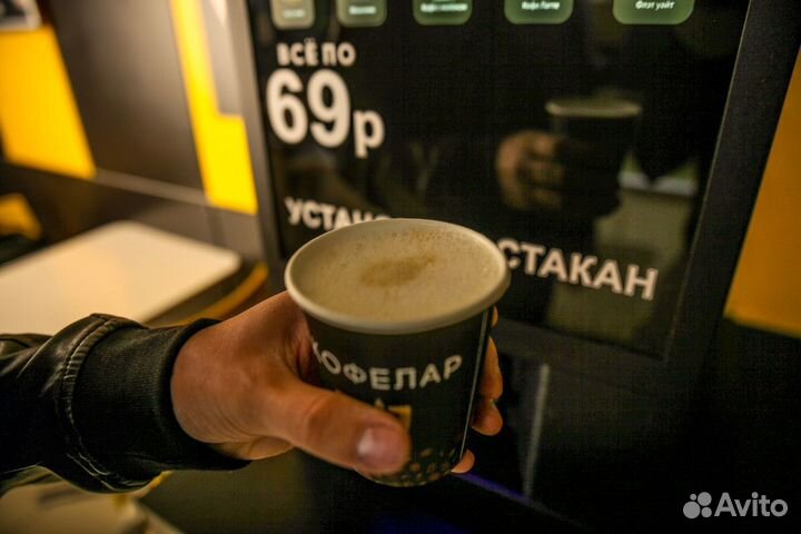 Франшиза кофейный вендинг доход от 300 тысяч