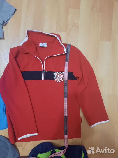 Флисовая толстовка для мальчика 128-140