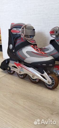 Роликовые раздвижные коньки 36-39р