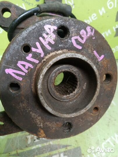 Ступица цапфа кулак передняя левая Renault Laguna