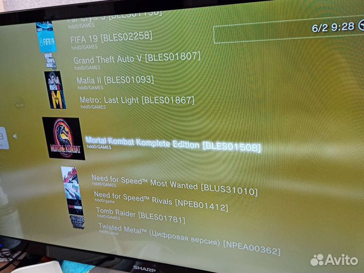 Sony PS3 320gb/2 дж/40 игр