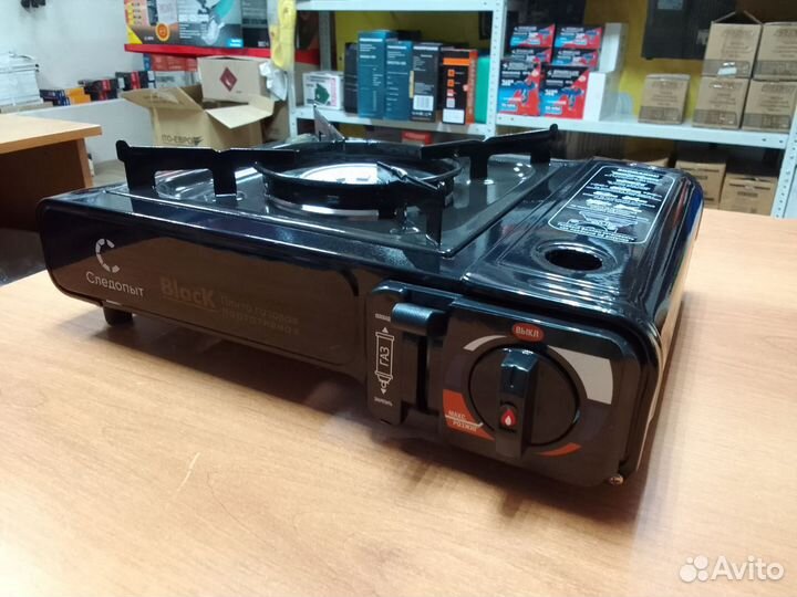 Походная настольная газовая плита Следопыт