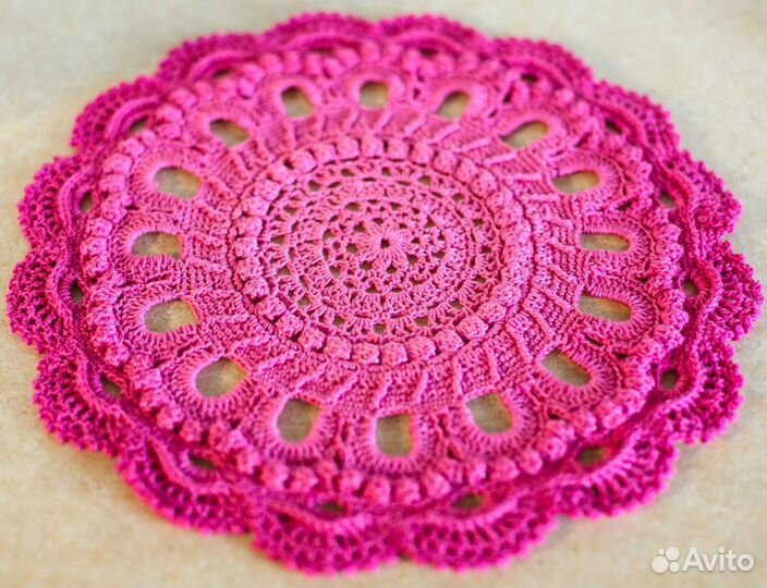 Салфетки вязаные крючком