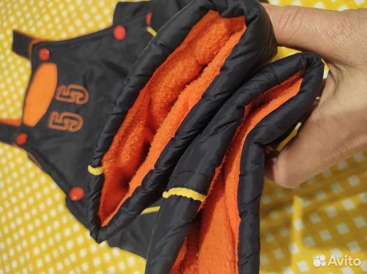 Полукомбинезон зимний 80