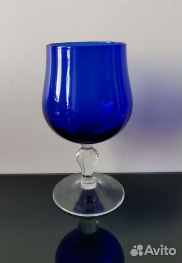 Кувшин стекло кобальт. СССР