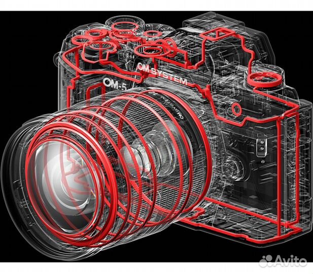 Беззеркальный фотоаппарат OM System OM-5 Body черн