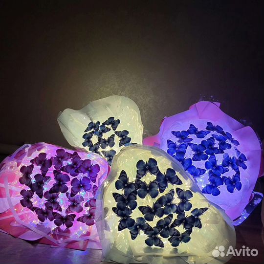 Букет из бабочек