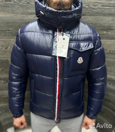 Пуховик зимний Moncler мужской Premium