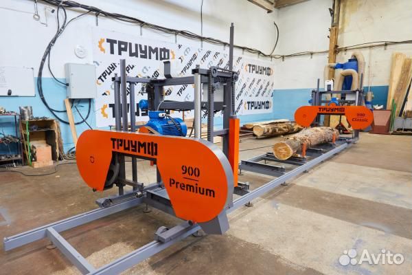 Ленточная пилорама Алтай 3 (900) 11кВт (Триумф)