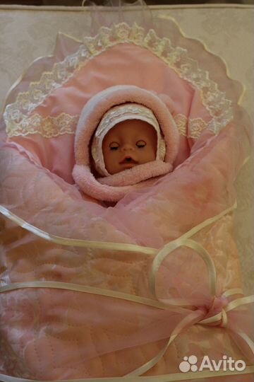 Конверт на выписку девочки