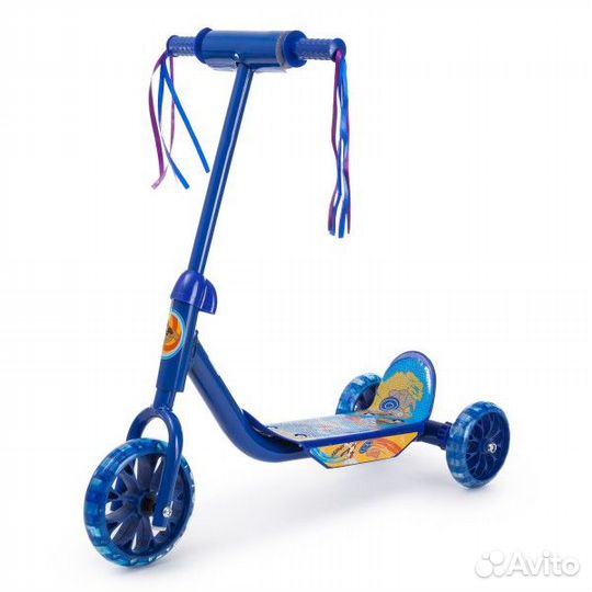 Новый трёхколёсный самокат Scooter в коробке