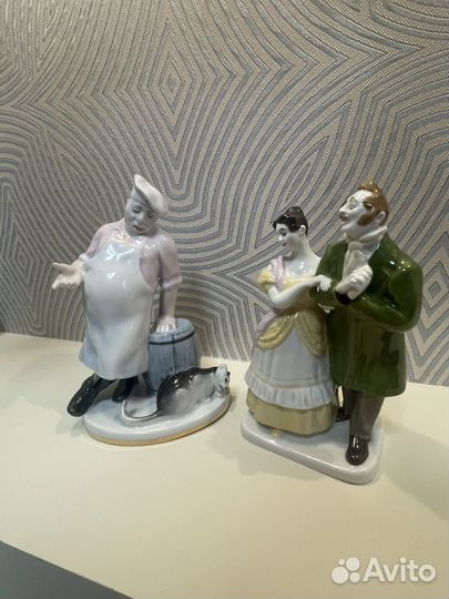 Фарфоровые Статуэтки 