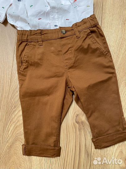 Костюм для мальчика брюки и рубашка 74 на праздник