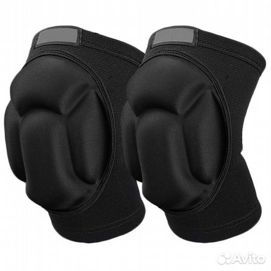 Наколенники волейбольные черные р.L Спортекс