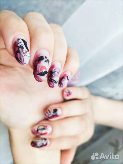 Маникюр, наращивание, дизайн